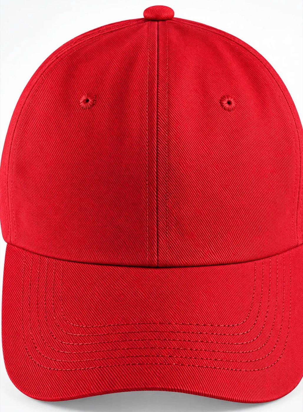 The satin-lined cap in Crimson